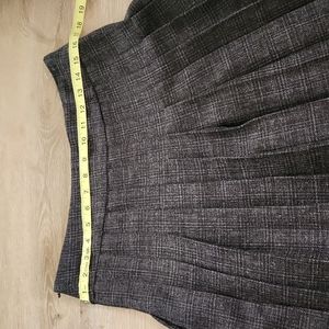 Twenty One Gray Pleated Skirt